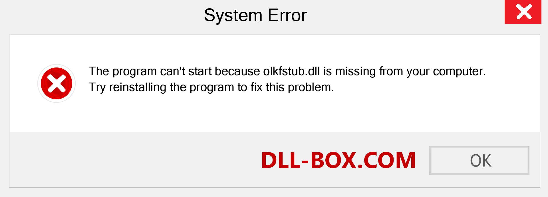  olkfstub.dll file is missing?. Download for Windows 7, 8, 10 - Fix  olkfstub dll Missing Error on Windows, photos, images